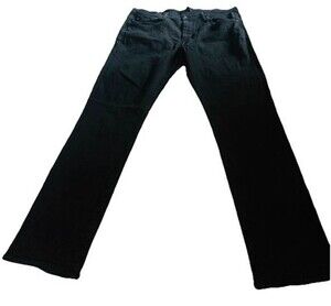 Joe's JeansBrixtonStraight Jeans BlackCotton Denim Stretch Pockets Logo Men'sJ48